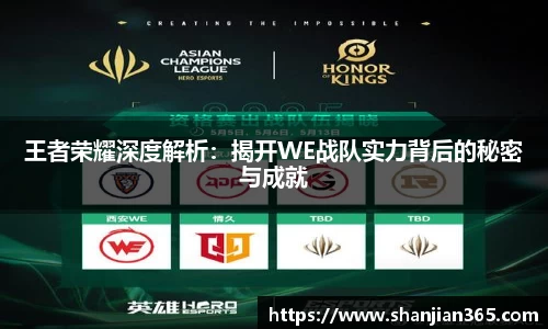 王者荣耀深度解析：揭开WE战队实力背后的秘密与成就